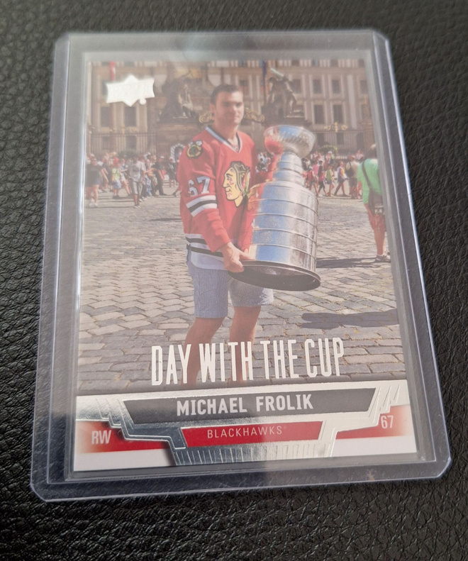 2013-14 UD Day With The Cup DC10 Michael Frolik