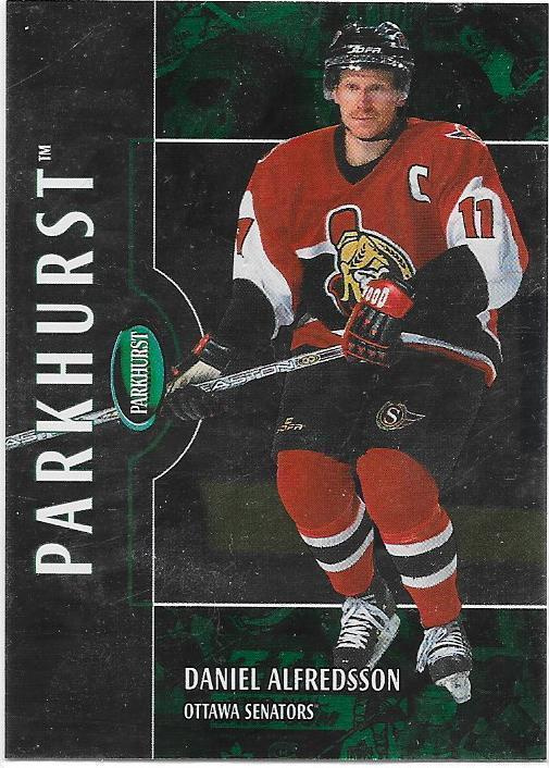 2002-03 Parkhurst #95 Daniel Alfredsson Ottawa Senators