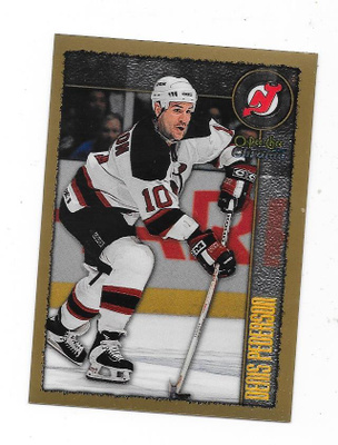 1998-99 OPC Chrome #214 Denis Pederson , New Jersey Devils