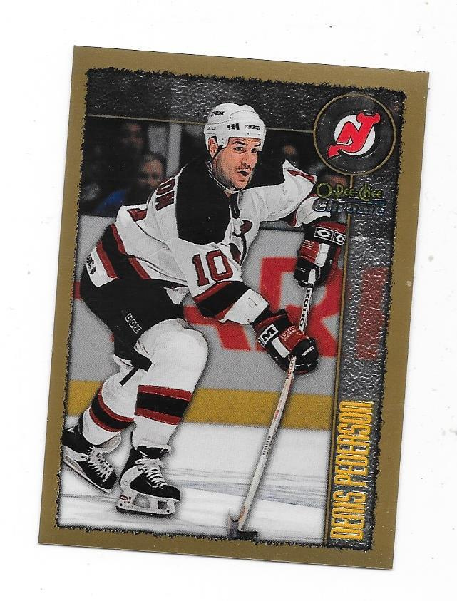 1998-99 OPC Chrome #214 Denis Pederson , New Jersey Devils