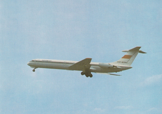 LENTOKONEKORTTI - IL- 62