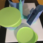 TUPPERWARE    HAUSKA  TARJOILU TELINE  8 OSAA - pikkukuva 2