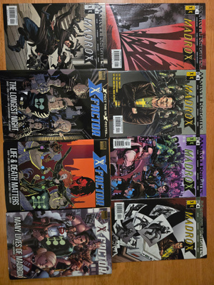 X-factor (2005) Peter David hc & tpb