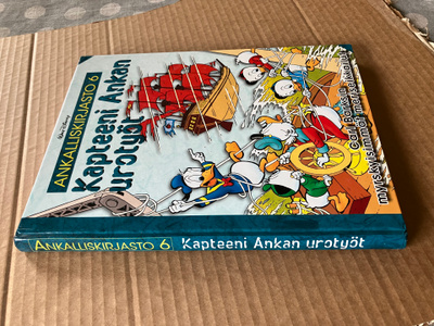 DISNEY ANKALLISKIRJASTO 6 KAPTEENI ANKAN UROTYÖT HYVÄ