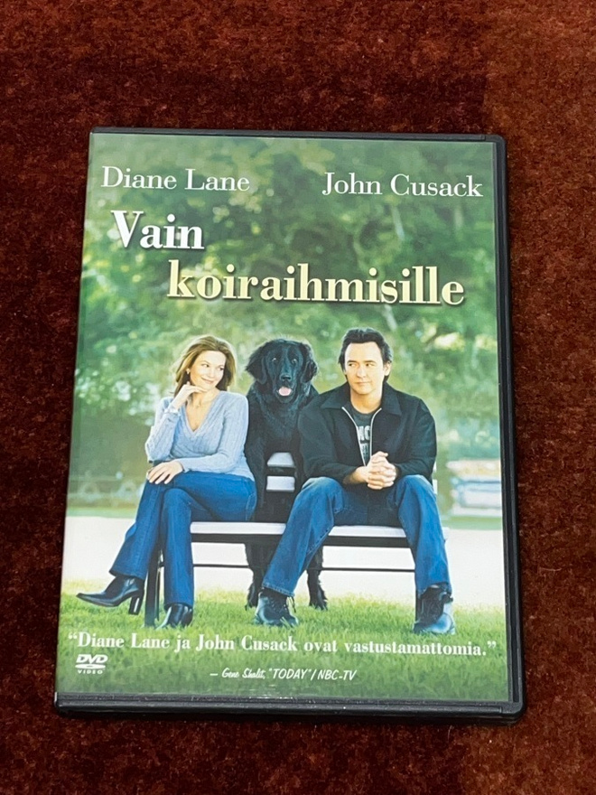VAIN KOIRAIHMISILLE - DVD Diane Lane, John Cusack