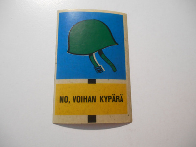. Purkkatarra Jenkki Kuvahuuli No voihan kypärä