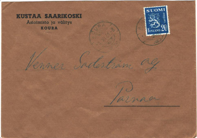 FIRMAKUORI KOURA  KUSTAA SAARIKOSKI