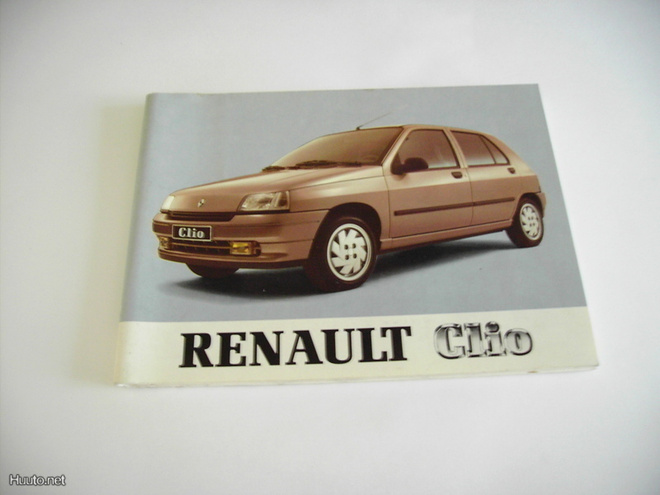 Renault Clio 2/1991 käyttöohjekirja