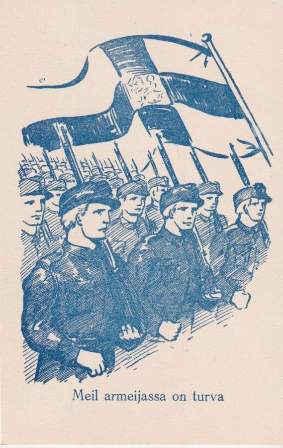 Meil armeijassa on turva. e144