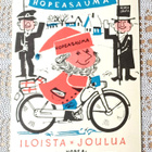 Käytettämätön vanha mainoskortti Hopeasauma - pikkukuva 1