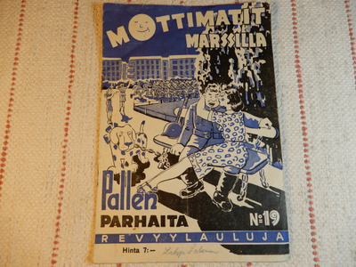 MOTTIMATIT MARSSILLA - PALLEN PARHAITA REVYYLAULUJA No 19.