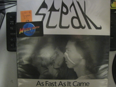 STEAK - AS FAST AS IT CAME M-/EX- LP