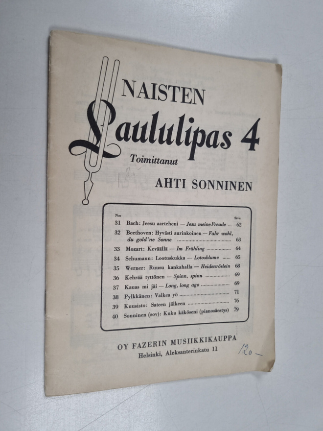 Naisten laululipas 4