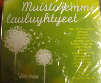 MUISTOJEMME LAULUYHTYEET CD