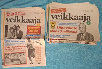 Veikkaaja - 1990 täysi vuosikerta
