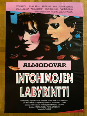Vanha elokuvajuliste: Intohimojen labyrintti