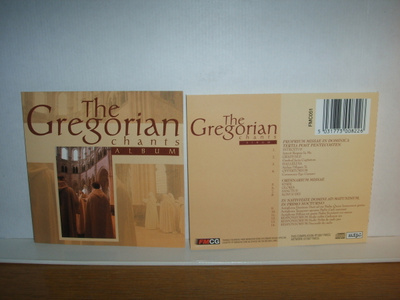 The Gregorian Chants Albun CD