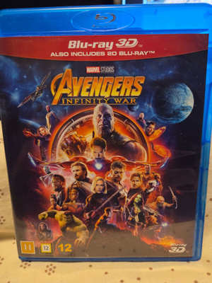 Avengers Infinity War 3D Blu-Ray