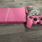 Pinkki Playstation 2 konsoli ja ohjain - pikkukuva 1