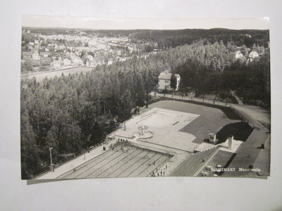 VANHA Postikortti Riihimäki 1950-l Alkup.Mallikappale