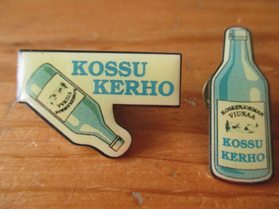 Kossu kerho pinssit 2kpl