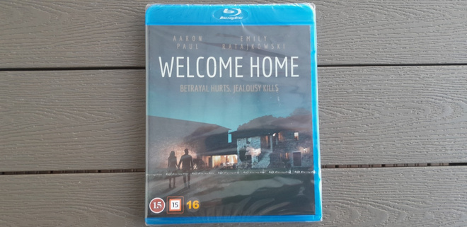 BD: Welcome Home (Aaron Paul, Emily Ratajkowski 2018) UUSI