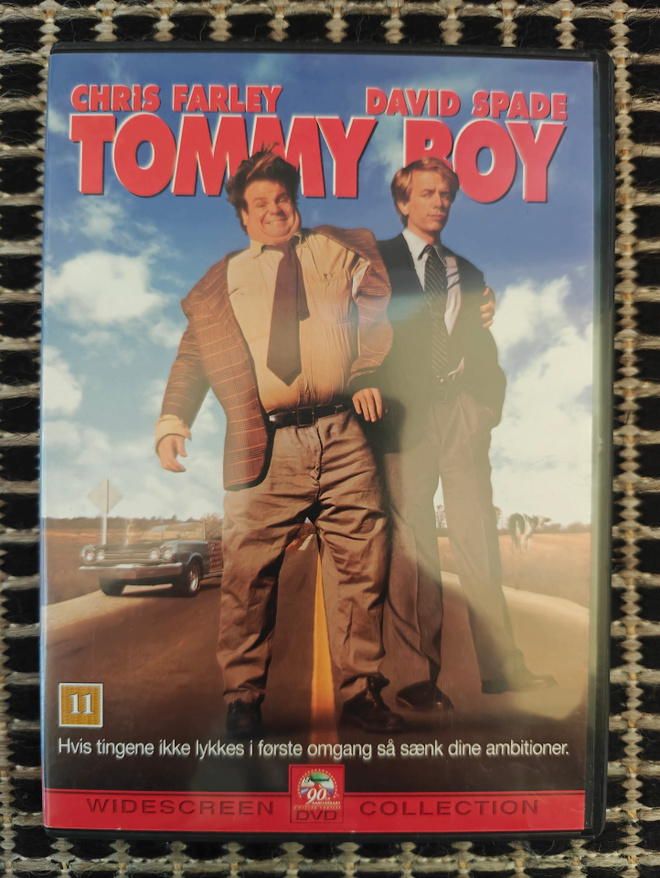 Tommy Boy (1995) DVD Tanskajulkaisu