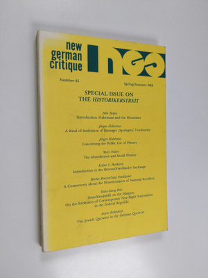 New German Critique : Number 44 : Spring/Summer 1988