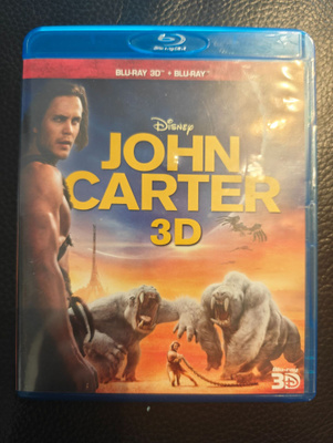 John Carter (2012) 3D Blu-ray + Blu-ray Suomijulkaisu
