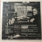 The Meaning - First Letter CDr - pikkukuva 2