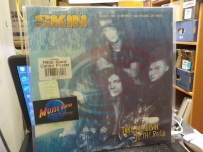 SKIN - TAKE ME DOWN TO THE RIVER LP M-/EX+