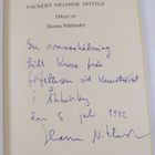 Hannu Niklander : Vackert nigande dotter : dikter (signee... - pikkukuva 3