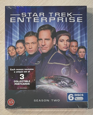 Star Trek: Enterprise: Kausi 2 (2002-2003) Blu-ray (UUSI)