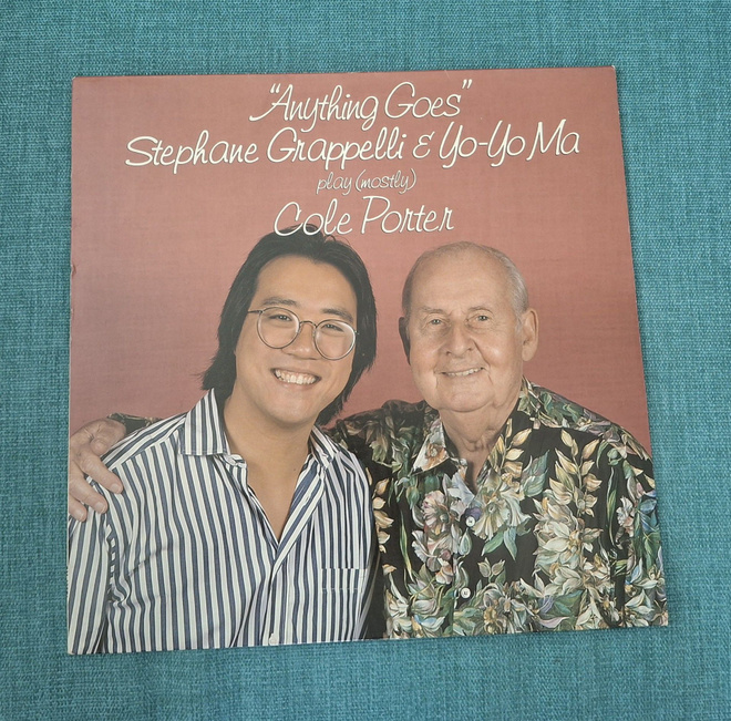 STEPHANE GRAPPELLI&YO-YO-M Anything Goes   FM 45574 1989