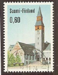 1974 60p Kansallismuseo loisto KORKEAKOSKI -74