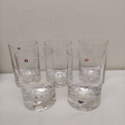IITTALA, WIRKKALA, JÄÄNSÄRKIJÄ -LASIT, 5 KPL - pikkukuva 1