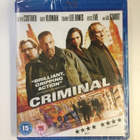 Criminal [Blu-ray] 2016] Kevin Costner, Tommy Lee Jones UUSI - pikkukuva 1