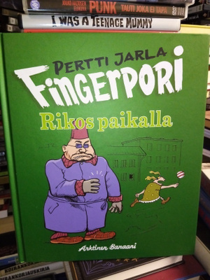 PERTTI JARLA : FINGERPORI RIKOS PAIKALLA ( SIS POSTIKULU )