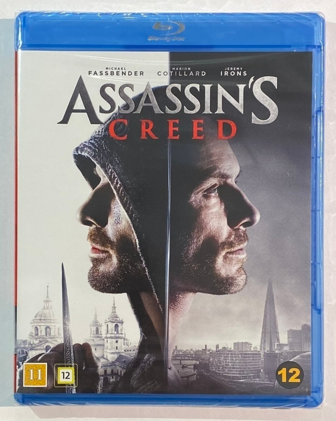 Assassin’s Creed - Blu-ray (uusi ja kelmussa).