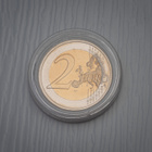 RARE painovirhe 2006 2euron kolikko 2007 kartalla - pikkukuva 1