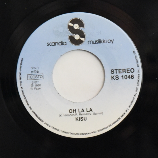 Single: Kisu - Oh la la / Toive pienen ihmisen