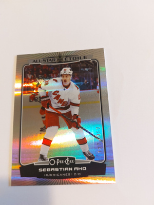 2022-23 O-Pee-Chee Rainbow #526 Sebastian Aho AS /350