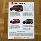 Esite Suzuki Swift Sedan 1990 - pikkukuva 2