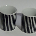 Marimekko Varvunraita mukit 2 kpl Vuokko Eskolin-Nurmesniemi - pikkukuva 2
