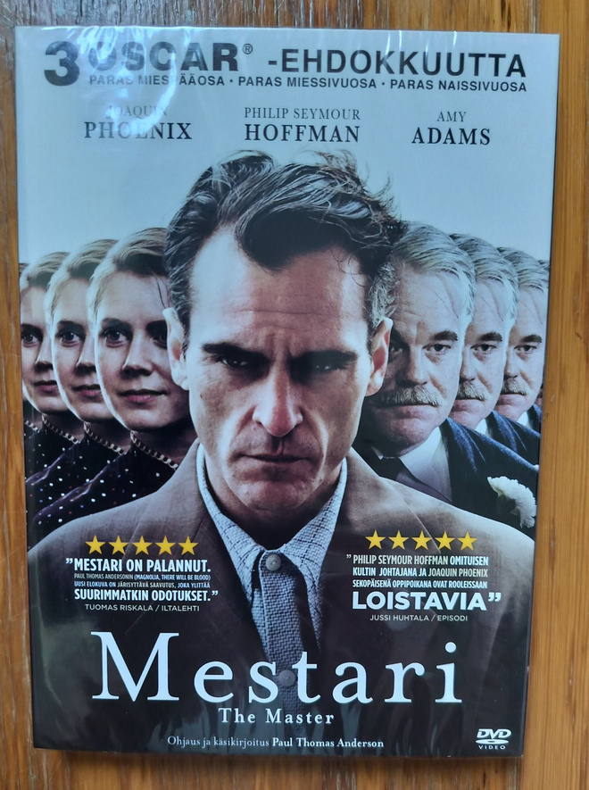 Paul Thomas Anderson: Mestari (2012, UUSI DVD)