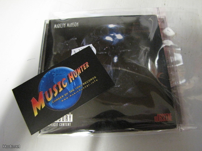 MARILYN MANSON - MOBSCENE CD SINGLE SLEEVE