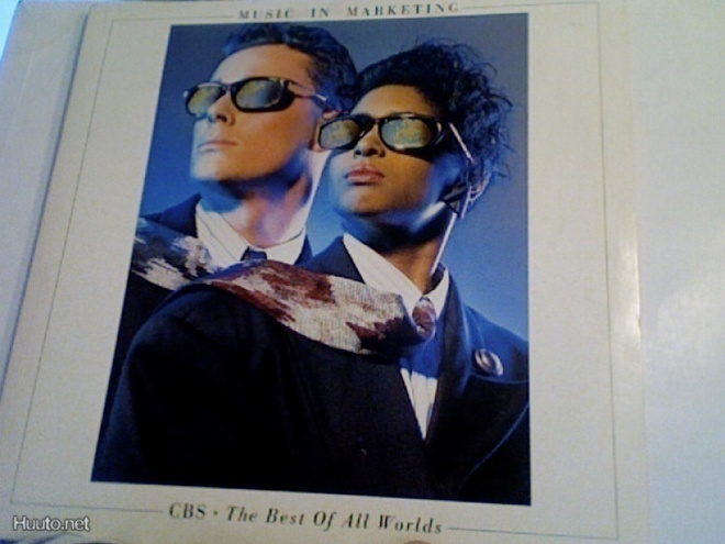 CBS MUSIC IN MARKETING :: RARE COMPILATION :: VINYYLI 2X LP