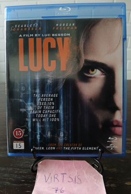 Lucy blu-ray (nordic)