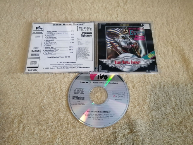 EGYPT - Pharaohs Nightmare CD