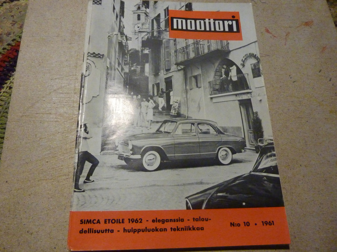 Moottori  10-61 Opel Rekord